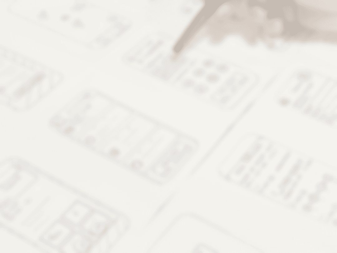 Blurred wireframes